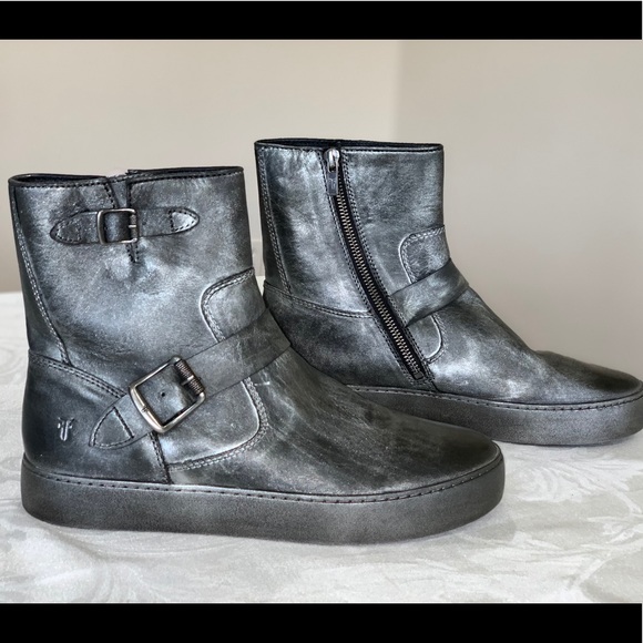 Frye Womens Lena Engineer Sneaker